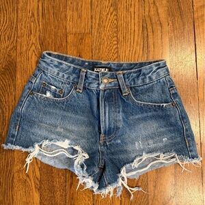 Katie J NYC Malibu Denim Shorts- Size 10